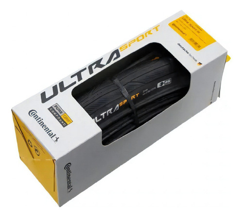 Cubierta Continental Ultra Sport 3 700x25 Kevlar-bikegarage Negro