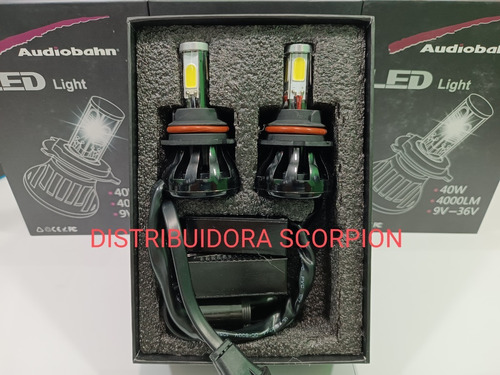 Par Juego Set Focos Luz Led Audiobahn 4 Caras 40w 9004 H/l