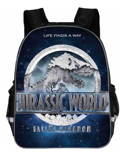 Nueva Mochila Jurassic World For Niñas Y Niños Y Bolsa M