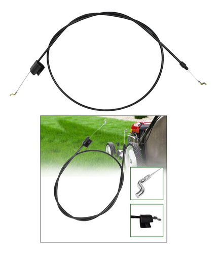 2 X 2x183567 Cable De Control De Tracción Para Mtd 2 Piezas