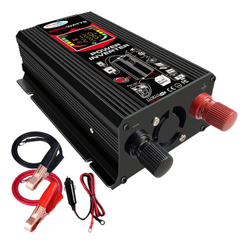 Inversor De Corriente Automotriz 6000w 12v A 220v