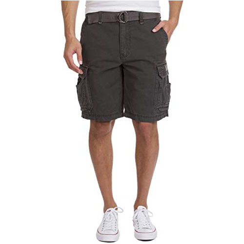 Superviviente Con Cinturón Short Cargo Unionbay Hombres, And