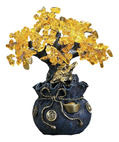 Estatua De De Dinero Chino Buena Decoración Fengshui Azul