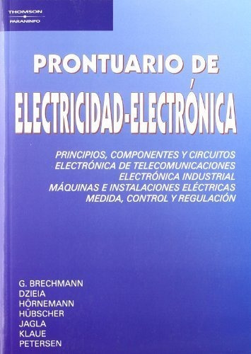 Prontuario De Electricidad-electrãâ³nica, De Brechmann , G.. Editorial Ediciones Paraninfo, S.a En Español