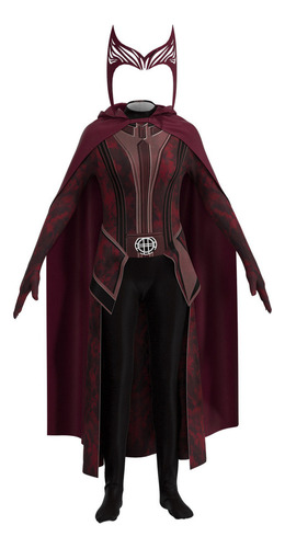 Nuevo Disfraz De Halloween For Mujer De Bruja Escarlata Cos