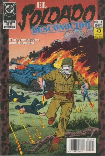 El Soldado Desconocido Dc Comics #1 Ed Zinco 1991 Dgl Games