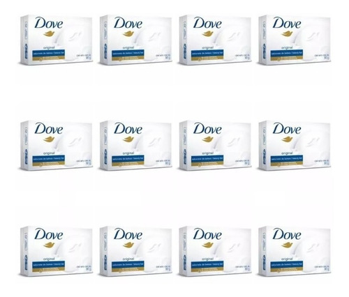 Sabonete Dove Original Kit Com 12 Unidades De 90g
