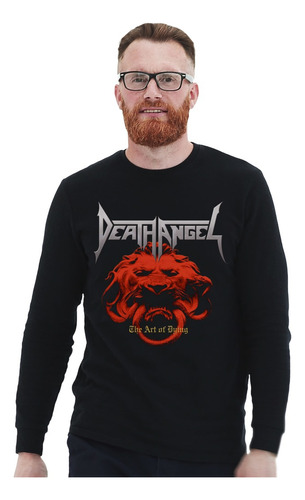 Polera Ml Death Angel The Art Of Dying Metal Impresión Direc