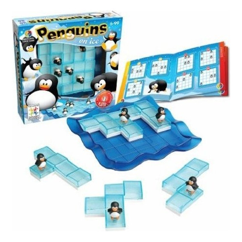 Smartgames Penguins On Ice: Un Juego De Rompecabezas De D