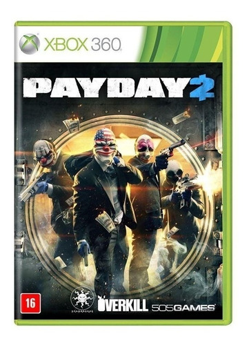 Payday 2  Standard Edition 505 Games Xbox 360 Físico