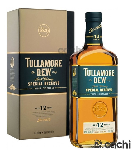 Whiskey Irlandes Tullamore Dew 12 Años Special Reserve