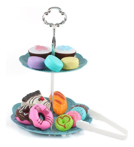 * Plato De Aperitivos En Miniatura Para Casa De Muñecas