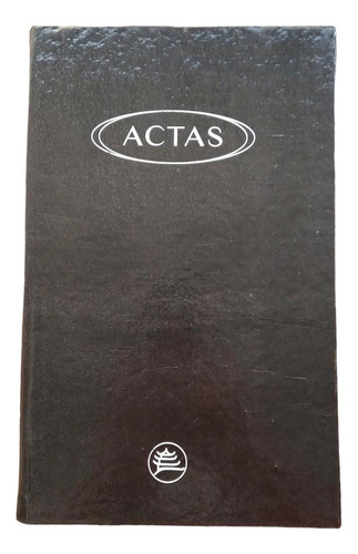 Libro De Actas - Tapa Dura - 200 Folios Clochette T. Negra