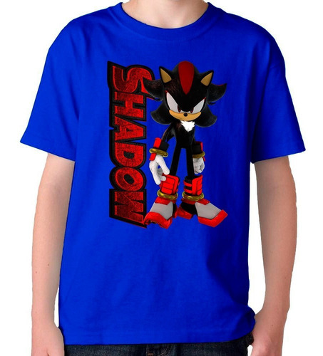 Remeras Camisetas Sonic Shadow En 5 Diferentes Colores