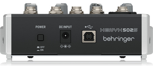 Mezcladora Behringer Xenyx 502s Analoga 5 Entradas Msi