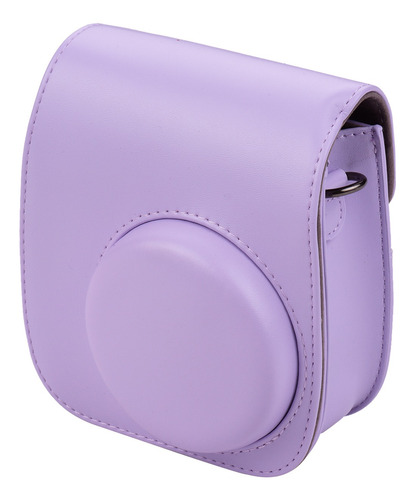 Imagen 8 de 9 de Funda De Cámara Instantánea Morada Con Soporte Para Bolsa De