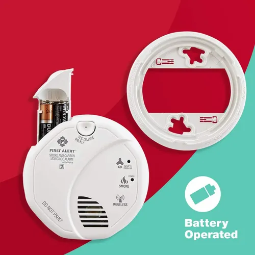 First Alert Sco501cn-3st Combinador Inalámbrico Intercone...