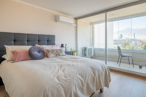 Depto. 1 Dormitorio Con Gran Vista En Ñuñoa