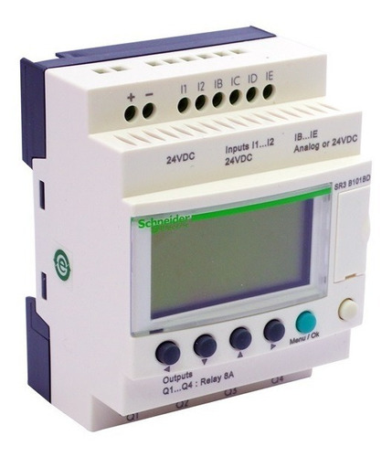 Rele Modulo Logico Logo Plc Schneider Sr3b101bd