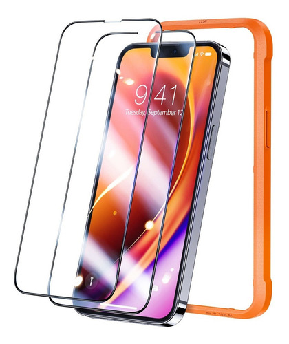 iPhone 13 Pro Max | 2unids. Micas Vidrio Templado Dureza 9h