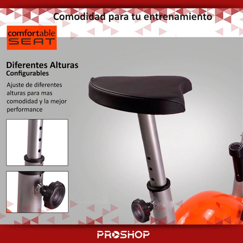 Bicicleta Fija Spinning Bici Profesional Fitness Indoor Reforzada Premium Y En Cuotas Sin Interes