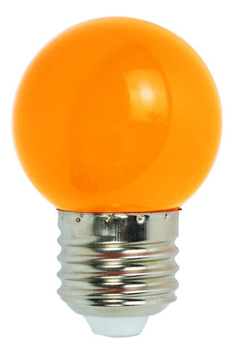 Lampara Gota Led 2w Guirnalda Deco Naranja