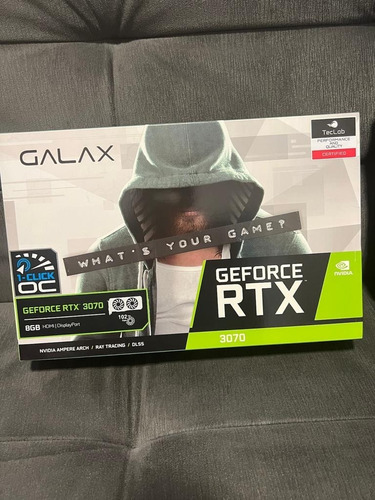 Placa De Vídeo Nvidia Galax  Geforce Rtx 3070 8gb