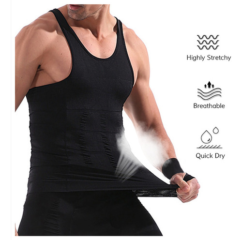 Camiseta Sin Mangas Shapewear Para Adelgazar Y Dar Forma A L