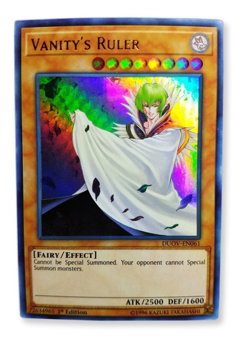 Yugi-oh! Vanity's Ruler Duov-en061 Ultra