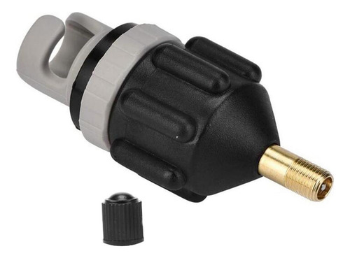 Adaptador De Bomba Inflable Barco Válvula De Aire Negro