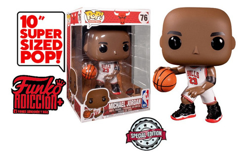 Funko Pop Nba Chicago Bulls Michael Jordan Exclusivo 10 PuLG