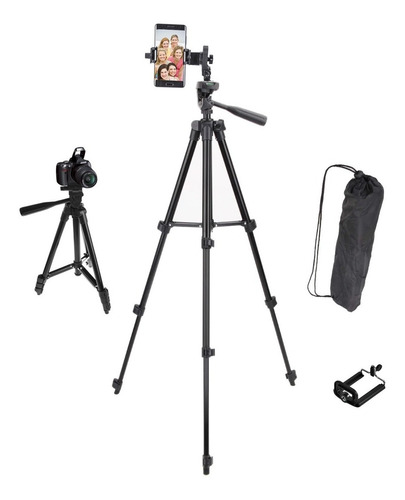 Tripie Soporte Celular Camara Base Universal Foto Video 360