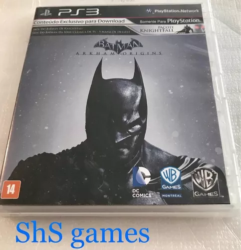 Batman Arkham Origins Ps3 Midia Digital