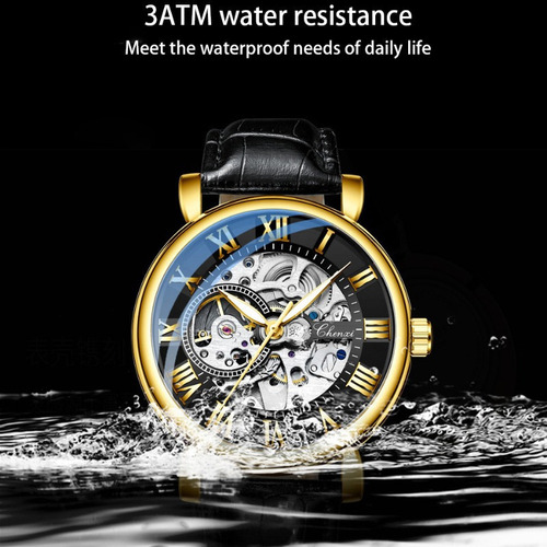 Reloj Mecánico Chenxi Con Números Romanos Luminosos