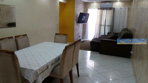 Imagem 4 de 18 de Apartamento Com 3 Dorms, Sacada Gourmet E 2 Vagas - Ocian - V3097