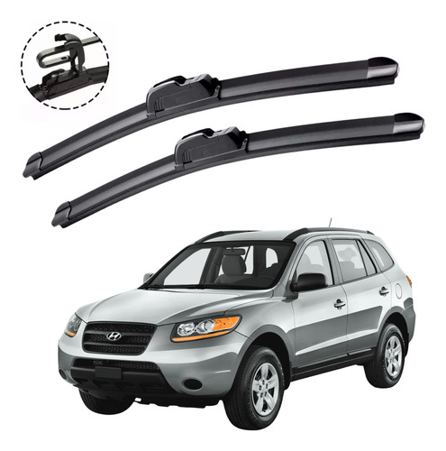 Plumas Limpiaparabrisas Reluvsa P/hyundai Santa Fe Gls 2010