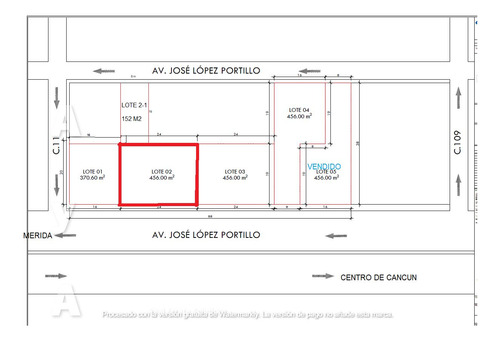 Edificio En Venta, 480 M2 De Terreno, Con Frente A Av. Jose Lopez Portillo, Sm 94, Cancun.