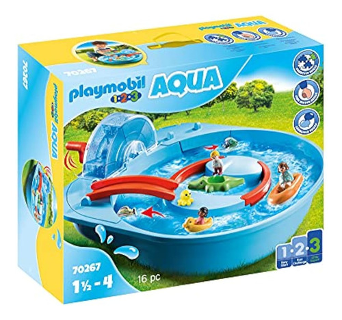 Playmobil 1.2.3 Parque Acuático Aqua Splish Splash