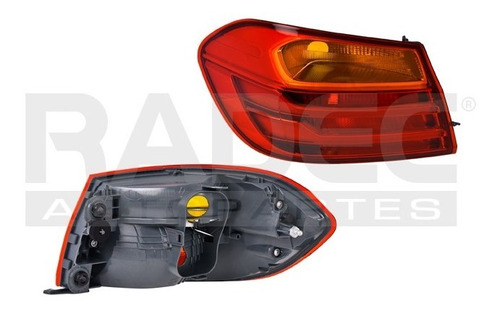 Calavera Exterior Bmw Serie 4 2014 - 2017 2p C/leds Izq Rxc