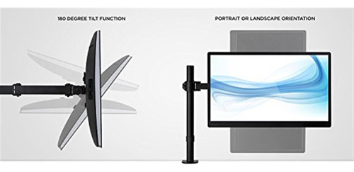 Soporte De Brazo De Monitor Único Mount-it! | Soporte De
