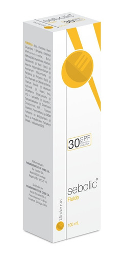 Sebolic Fluído Spf 30 100 Ml.