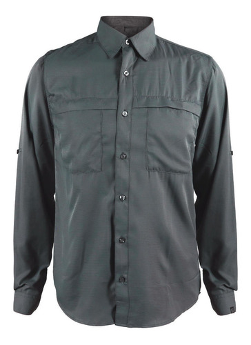 Camisa Lightwind Poliéster Gris