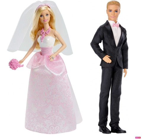 Barbie boda estuche de regalo ken chelsea Bart novia novio djr88 nuevo/en el embalaje original 