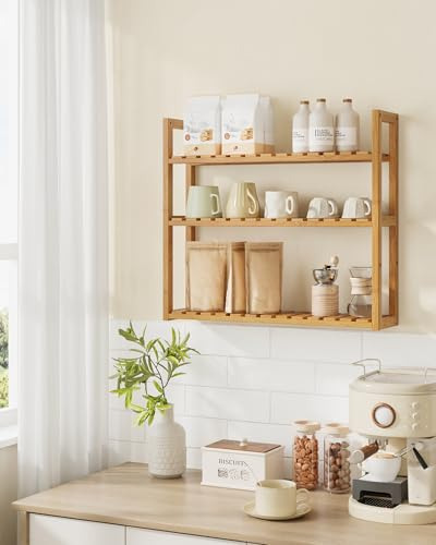 Estantería De Bambú Multifuncional Con 3 Estantes Para Baño