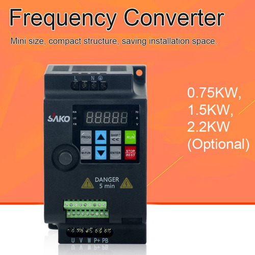 Control De Velocidad Del Motor Único De Fase Del Inversor Ac