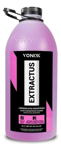 Limpador Ultra Concentrado Extractus 3 Litros Vonixx