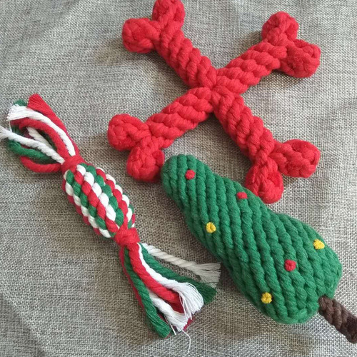 Juguete Divertido Para Perros Con Forma De Árbol De Navidad,