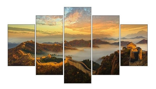 Cuadro Decorativo Moderno Gran Muralla China 125cm Por 70cm 