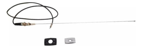 Antena Telescopica Ford F-100 Base Rectangular 3 Tramos