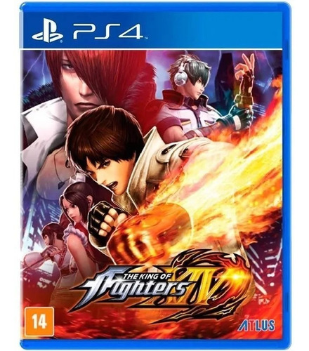 The King Of Fighters Xiv Ps4 Lacrado Mídia Física